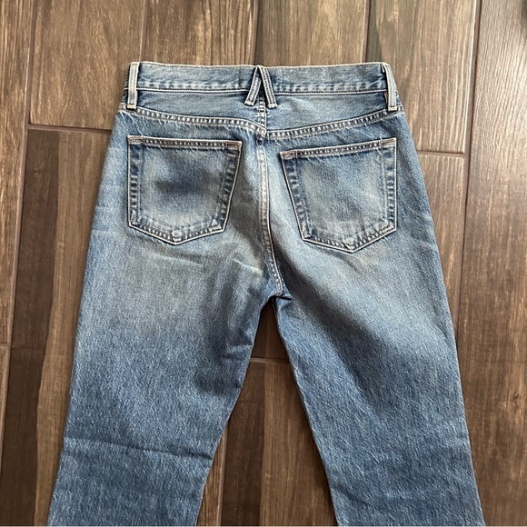 SLVRLAKE Tyler Distressed Straight Leg Jeans in Old Ways Sz 26 - Picture 6 of 10